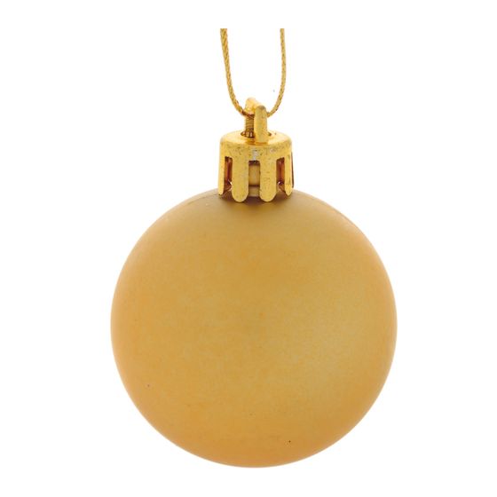 Набор из 12шт Украшение новогоднее "Шар", D 4 см, L9,5 W9,5 H10,5 см