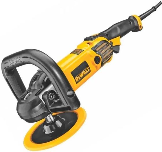 Полировальная машина DeWalt DWP849X-QS 1250Вт 600/3500об/мин рез.шпин.:M14 d=180мм