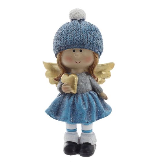 Фигурка декоративная &quot;Ангел&quot;,  L5,5 W4,5 H11 см, 2в.