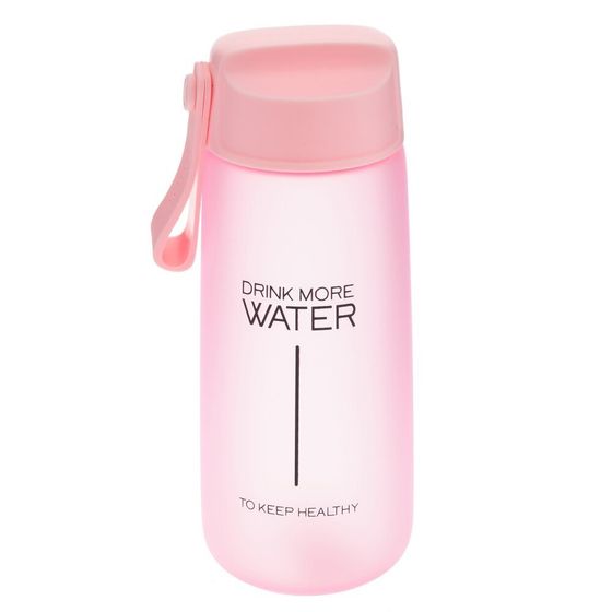 Бутылка, 550 мл, L7 W7 H18,5 см, дизайн микс