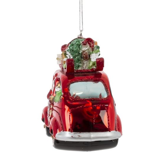 Украшение новогоднее "Машинка", L12,5 W5,5 H9 см