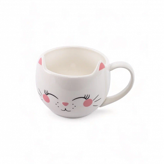 Набор из 2-х предметов CAT(кружка 340мл с салатником)