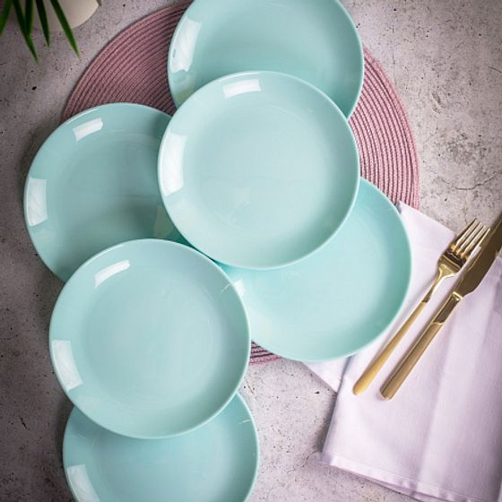 Тарелка десертная ДИВАЛИ ЛАЙТ ТЮРКУАЗ 19см