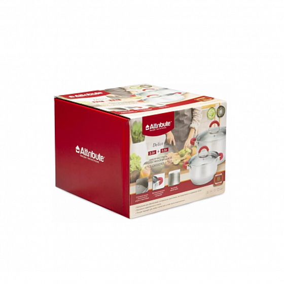 Набор кухонной посуды DELICE 4пр