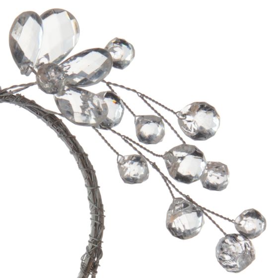 Декор для свечи &quot;Венок&quot;, D кольца = 8см, L17 W13 H1,5 см