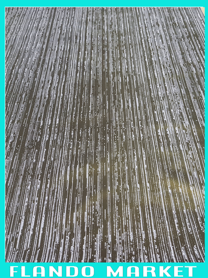 Упаковочная калька для цветов 53 см.Х 10 м. рисунок "Полосы" цвет микс