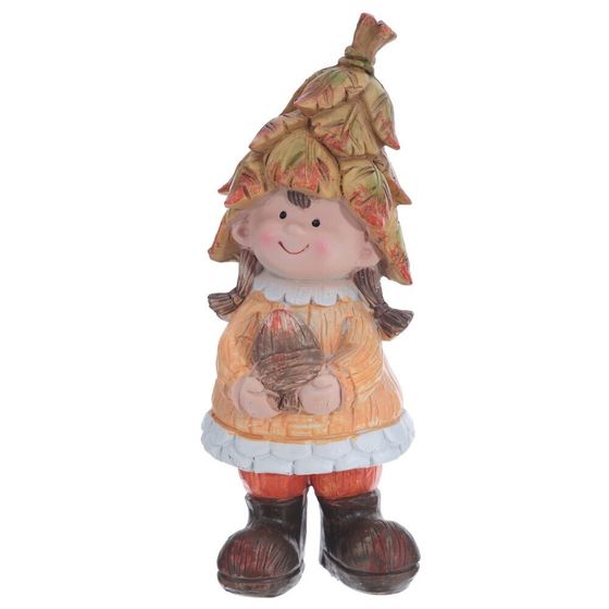 Фигурка декоративная "Мальчик/Девочка", L9 W6,5 H19 см, 1 штука, дизайн микс