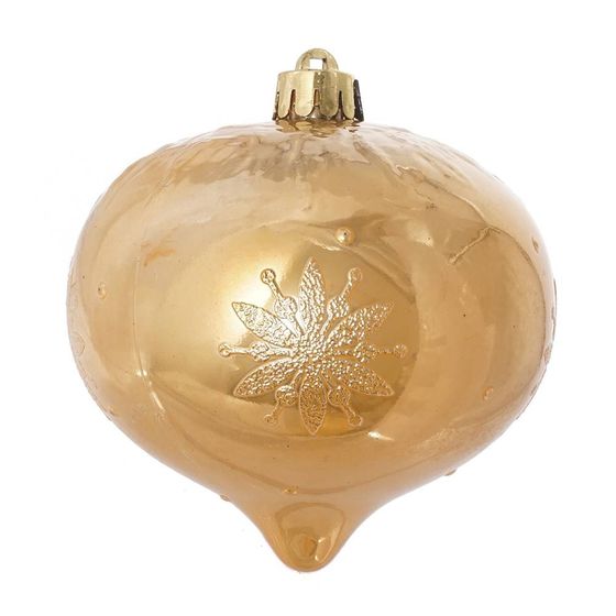 Набор из 2шт Украшение новогоднее &quot;Шар счастье&quot;, D 9.5 см, L17 W9,5 H9,5 см