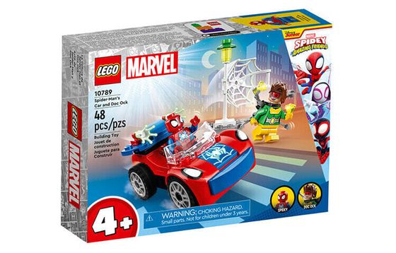 LEGO Super Hero Collection Spider-Man: Cool Cars And Doctor Octopus Building Blocks 48pcs 10789