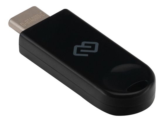 Адаптер USB Type-C Digma D-BT400U-C Bluetooth 4.0+EDR class 1.5 20м черный