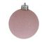 Набор из 4шт, Украшение новогоднее Шар &quot;Нежность&quot;, D 8 см, L15,5 W8 H16 см