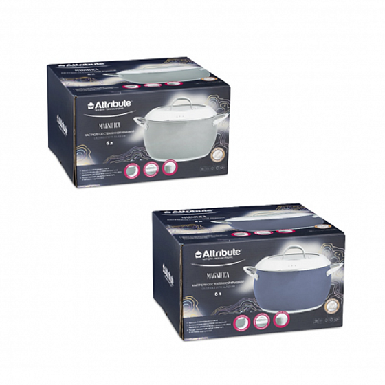 Кастрюля с крышкой MAGNIFICA 3.3л