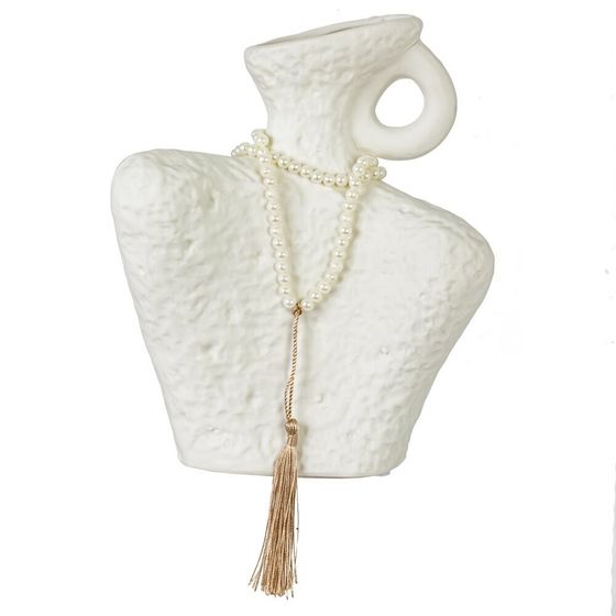 Ваза с ожерельем, 700 мл, L16 W8 H20 см