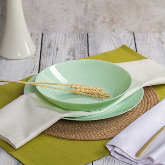 Тарелка суповая ZELIE PARADISE GREEN 20см