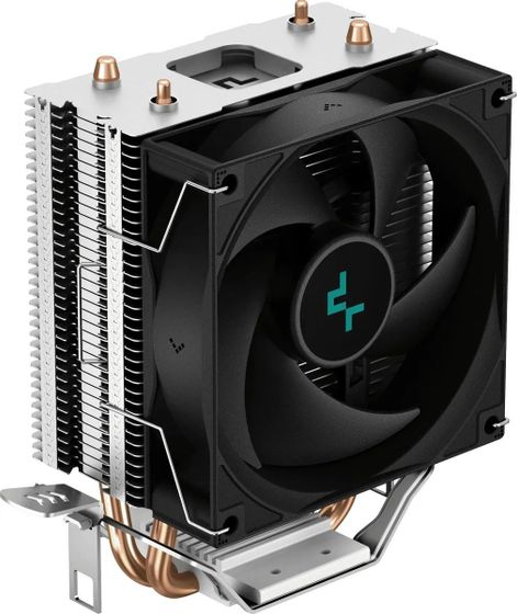 Кулер для процессора Deepcool AG200 Soc-115X/1700/1200/AM4/AM5 92мм 3050rpm 4-pin 100W 31Дб PWM Al+Cu (R-AG200-BKNNMN-G)