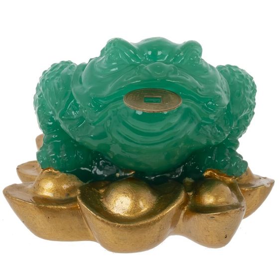 Фигурка декоративная &quot;Лягушка денежная&quot;, L6,5 W6,5 H4,3 см