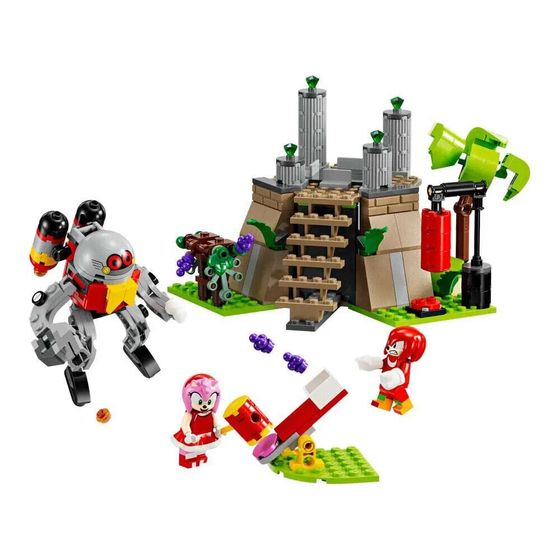 LEGO Knuckles и святилище Мастера Изумруда. Строительная игра