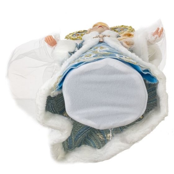 Снегурочка с ёмкостью для конфет, L23 W16 H53 см