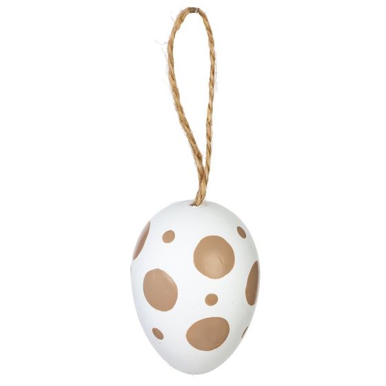 Набор из 16-ти изделий декоративных подвесных &quot;Яйцо&quot; (4,5*6, 3,5*5,5, 3*4), L14 W5,5 H15 см