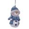 Фигурка декоративная подвесная &quot;Снеговик&quot;, L4 W2,5 H6 см, 2в.