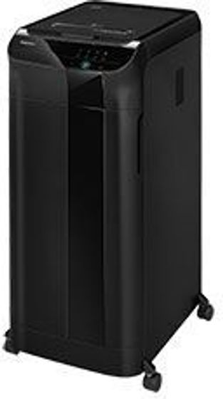 Шредер Fellowes AutoMax 550C с автоподачей (секр.P-4) фрагменты 550лист. 83лтр. скрепки скобы пл.карты CD