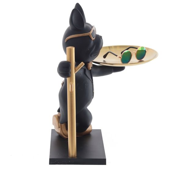 Фигурка декоративная с подносом &quot;Собака&quot;, Д29,5 Ш22,5 В29,5 см