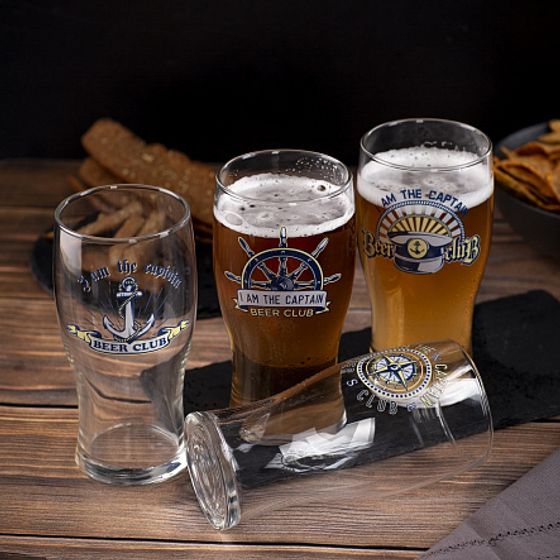 Стакан для пива ТЮЛИП Капитан 570мл