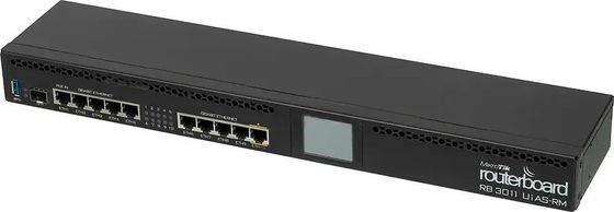 Роутер MikroTik RB3011UIAS-RM 10/100/1000BASE-TX/SFP черный