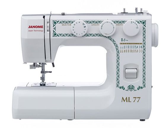 Швейная машина Janome ML77 белый/зеленый