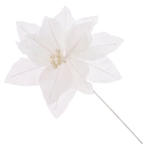 Цветок искусственный &quot;Пуансеттия&quot;, L30 W30 H39 см, 2в.