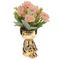Цветочная композиция &quot;Розы&quot;, L11 W11 H19 см, 4в.