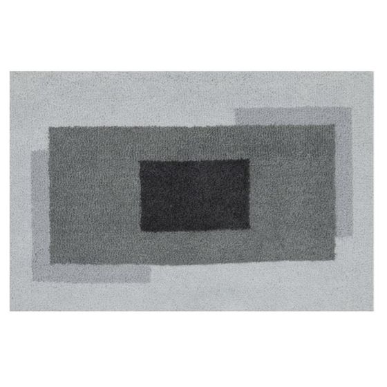 Коврик для ванной 60x90см Spirella Anela, серый