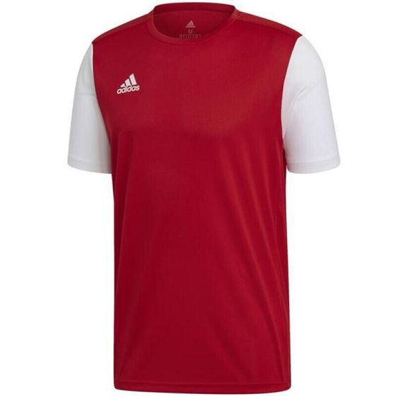 Мужская футболка спортивная красная белая Adidas Estro 19 JSY M DP3230 football jersey