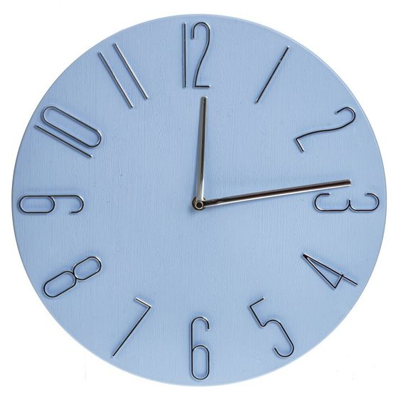 Часы настенные декоративные, Д35,5 Ш2,5 В35,5 см, (1xАА не прилаг.), 2в.