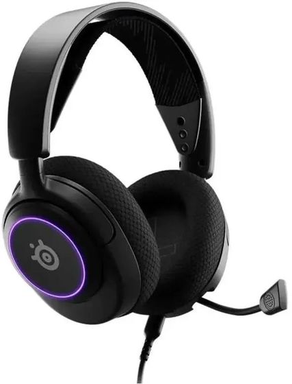 Гарнитура накладные Steelseries Arctis Nova 3 проводные черный (61631)