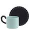 Кружка с блюдцем, 320 мл, L16 W15 H9 см, 3в.