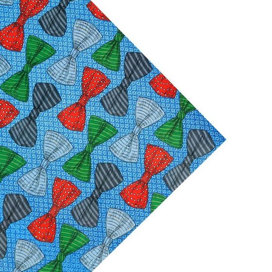 !Бумага упаковочная 2 листа глянцевая «Бабочки» 50 × 70 см.