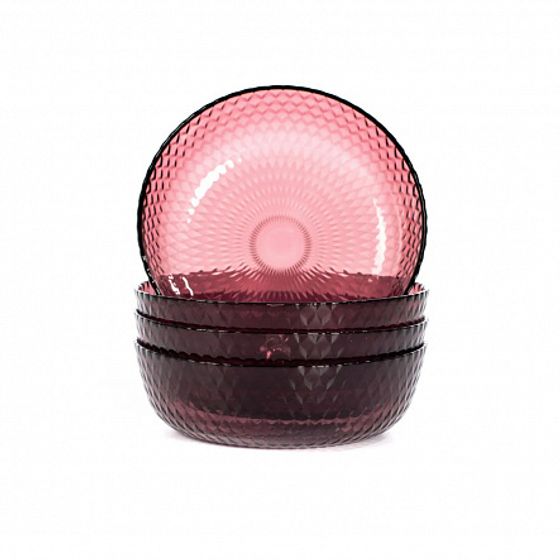 Набор столовый ИДИЛЛИЯ ЛИЛАК 16пр со стаканами ЛИНИИ ЛИЛАК 330мл