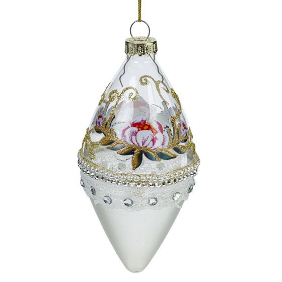 Набор из 12шт Украшение новогоднее &quot;Шар&quot;, D 8 см, L34 W25 H9 см