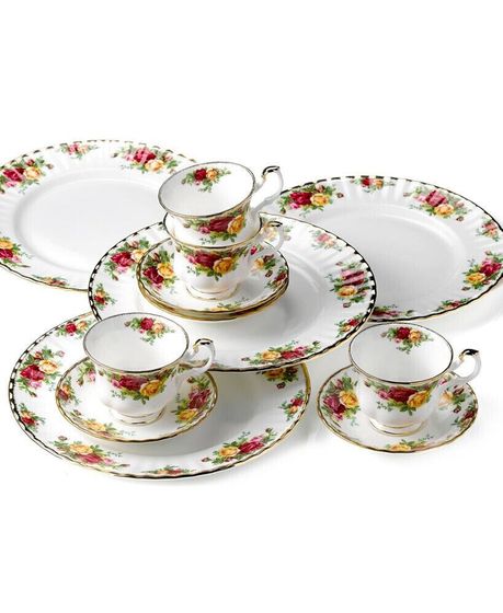 Old Country Roses 12-Pc. Service for 4