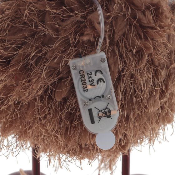 Игрушка набивная с подсветкой &quot;Олень&quot; (CR2032x2), L26 W15 H46/31 см