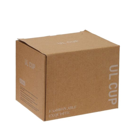 Кружка с крышкой, 420 мл, L13 W10 H9 см, цвет микс