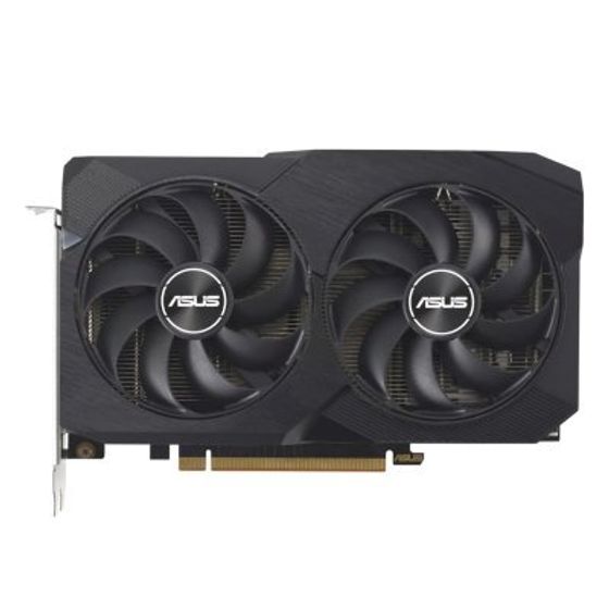 Видеокарта Asus PCI-E 4.0 RX7600 8GB DUAL-RX7600-O8G-V2 128bit GDDR6 2280/17500 HDMIx1 DPx3 HDCP Ret (90YV0IH2-M0NA00)