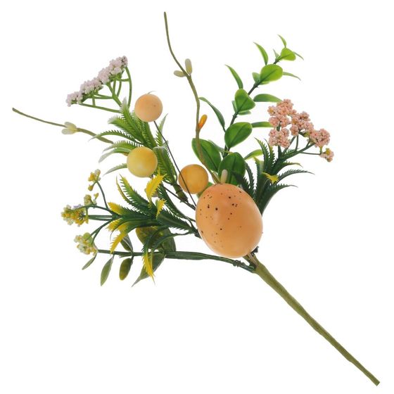 Ветка искусственная "Пасхальная", L14 W6 H28,5 см