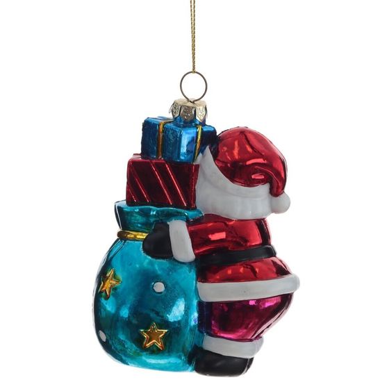 Украшение новогоднее &quot;Дед Мороз&quot;, L8 W5,5 H11,5 см, 2в.