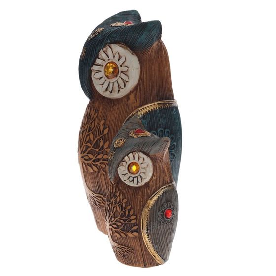 Фигурка декоративная &quot;Совы&quot;, Д13 Ш8 В16 см