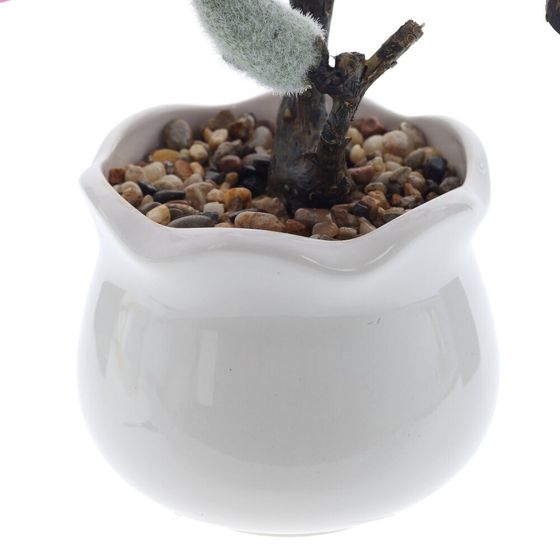 Цветочная композиция "Магнолия", L16 W12 H28 см