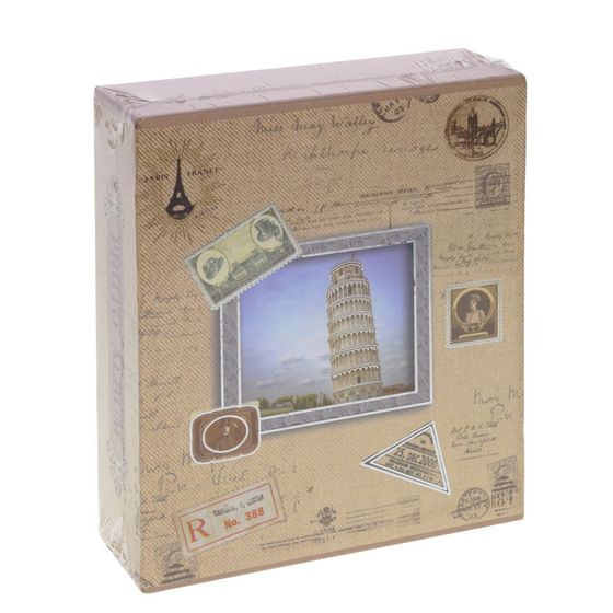 Фотоальбом для 40 фото 10*15, Д14 Ш4,5 В17 см, 4в.