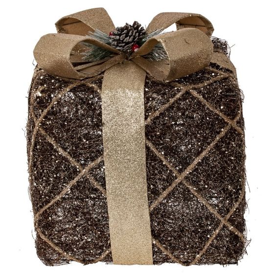 Набор из 3  декоративных изделий &quot;Подарки&quot;, L28 W27 H31 см