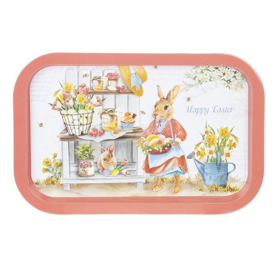 Поднос &quot;Пасхальный&quot;, L35 W23,5 H1,5 см, 6в.